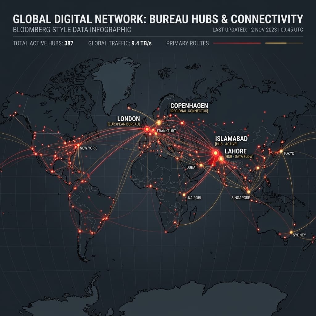 Watan News global chapters map