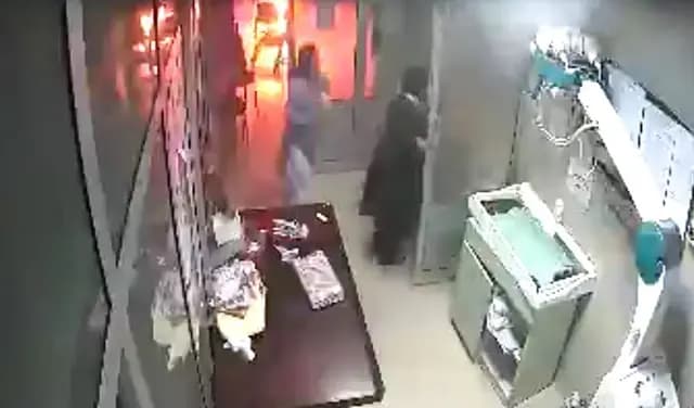 پمز ہسپتال میں آتشزدگی: نرس رضیہ نورین کی بے مثال ہمت