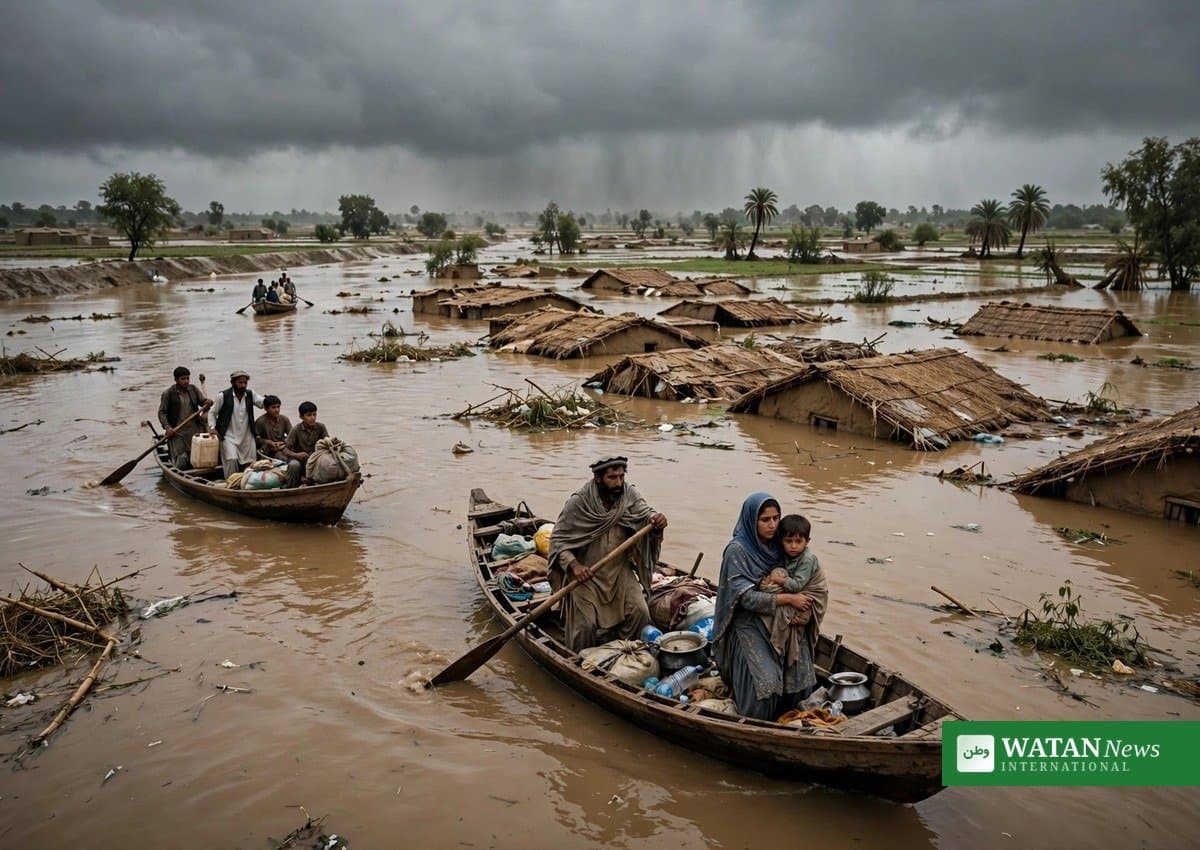 Breaking News: Ongoing Crisis in Pakistanafter Recent Floods