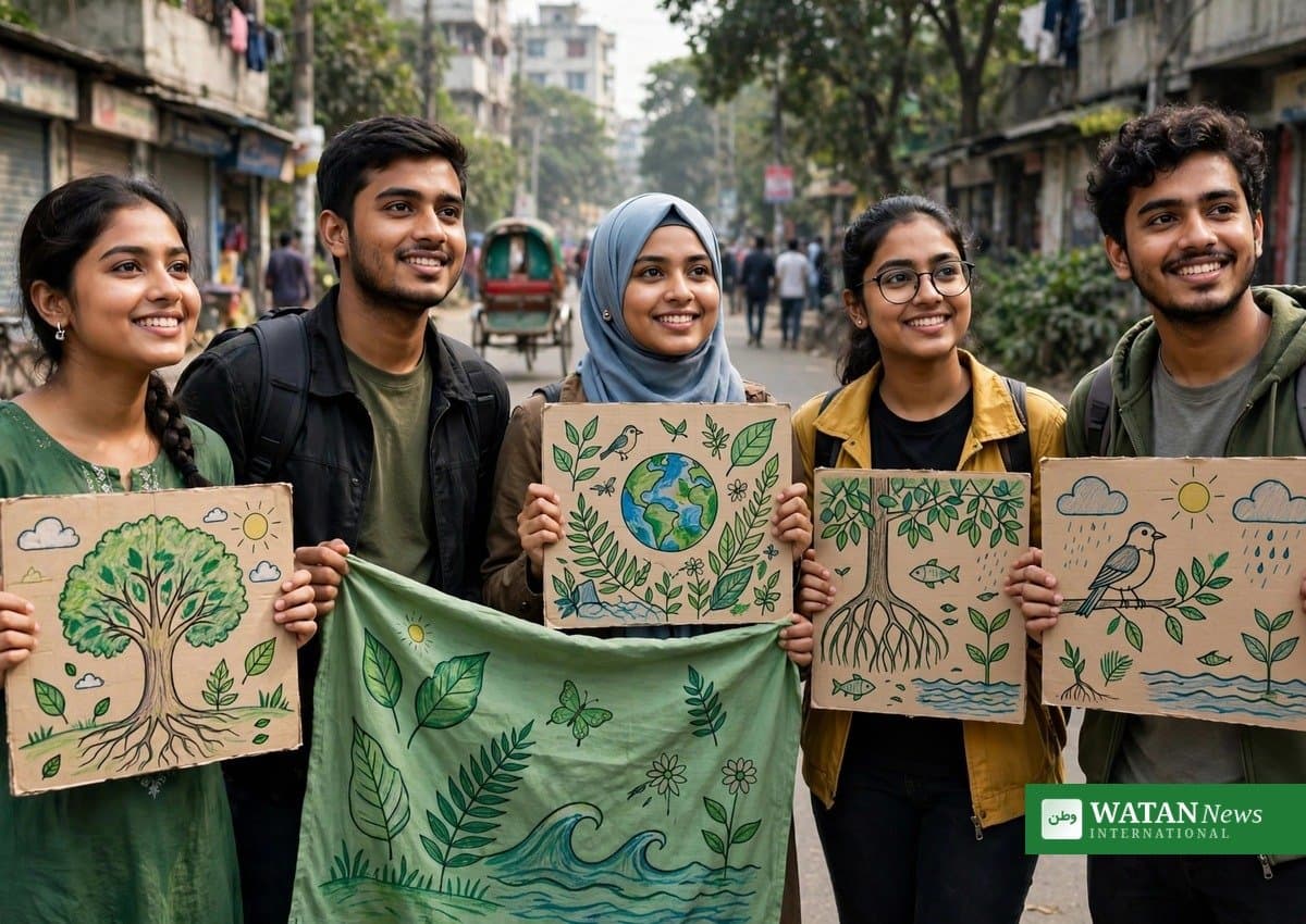 Bangladesh youth climate charter takes local demands to COP31 debate