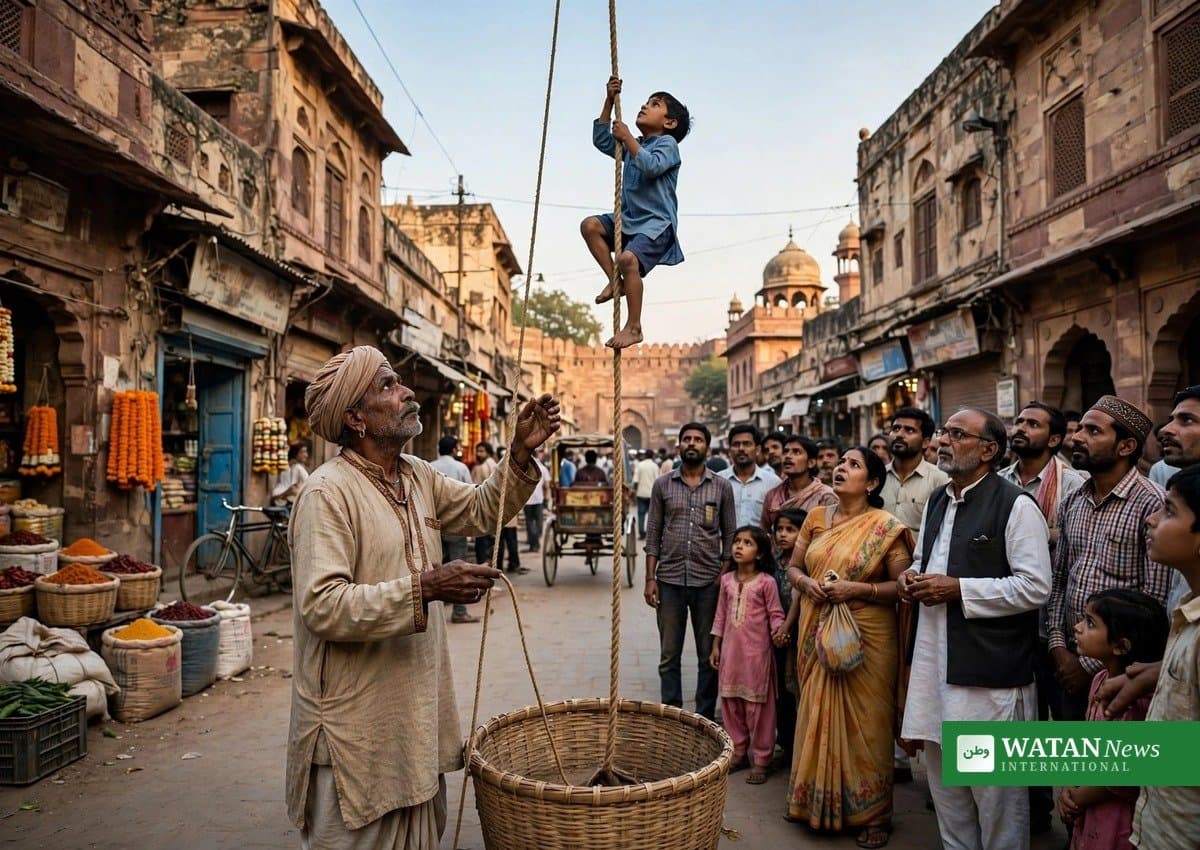 بھارت کے گلی کے جادوگروں کی دنیا، جو تیزی سے معدوم ہو رہی ہے
