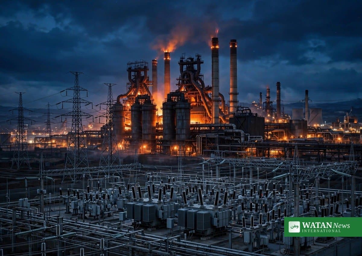 Russia Claims Overnight Strikes on Ukrainian Steel Plants and Power Grid