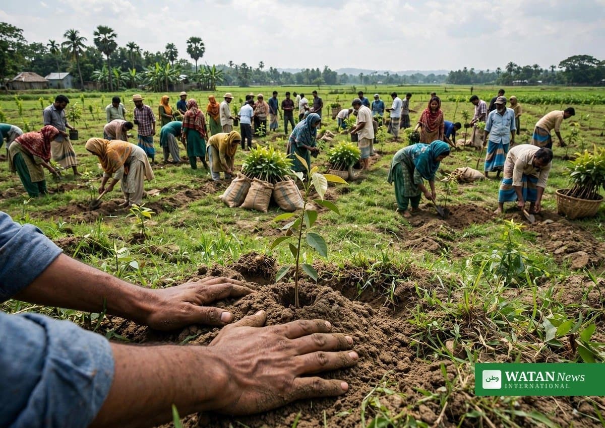 Bangladesh Orders Quarterly Reviews of 250-Million-Tree Planting Drive