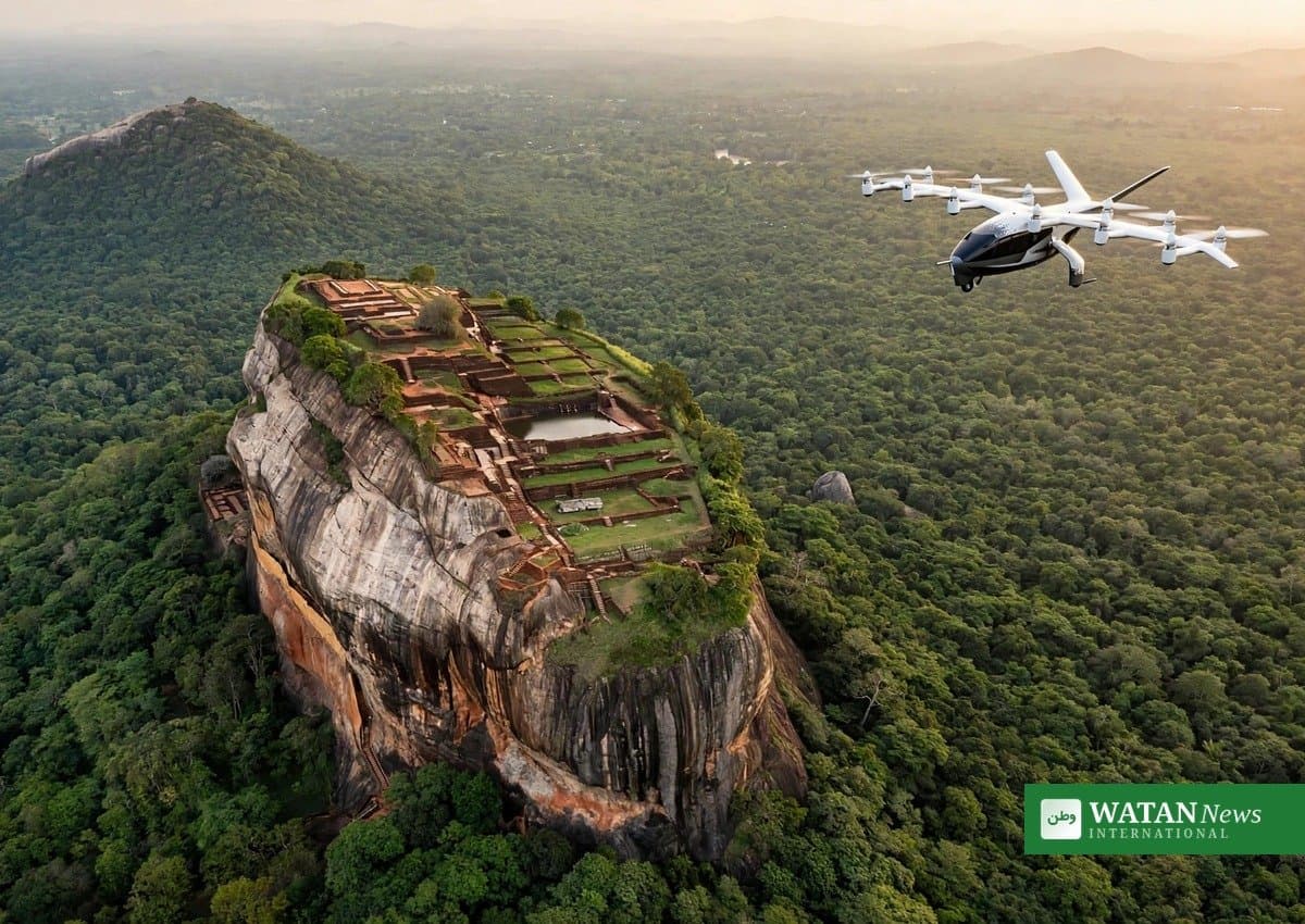 Sri Lanka Readies First Electric Air Taxi for Tourist Flights