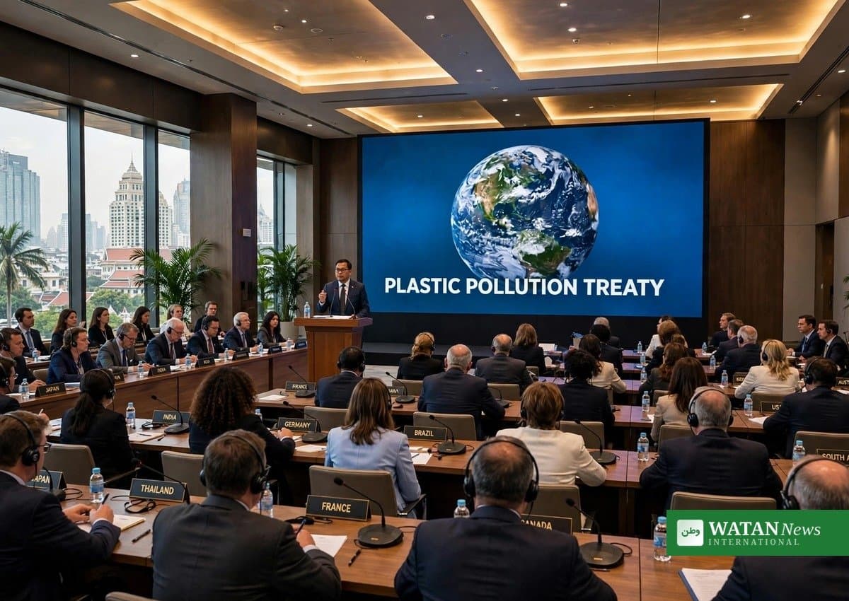 Forhandlinger om global plastikaftale kan nå aftale i marts, siger formand efter Bangkok-runde