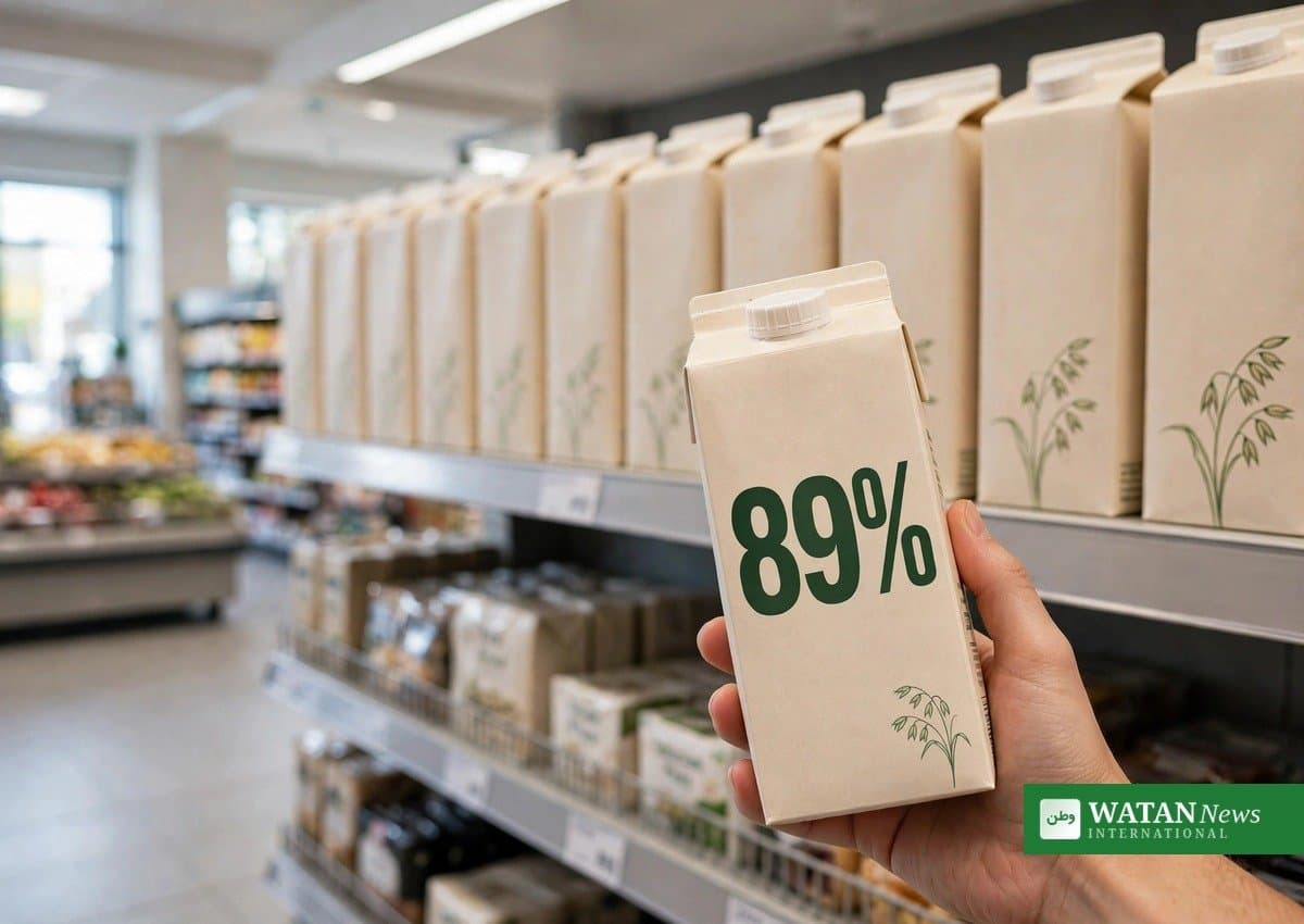 Oatly Prints ’89 Percent’ Climate Message on Millions of Milk Cartons