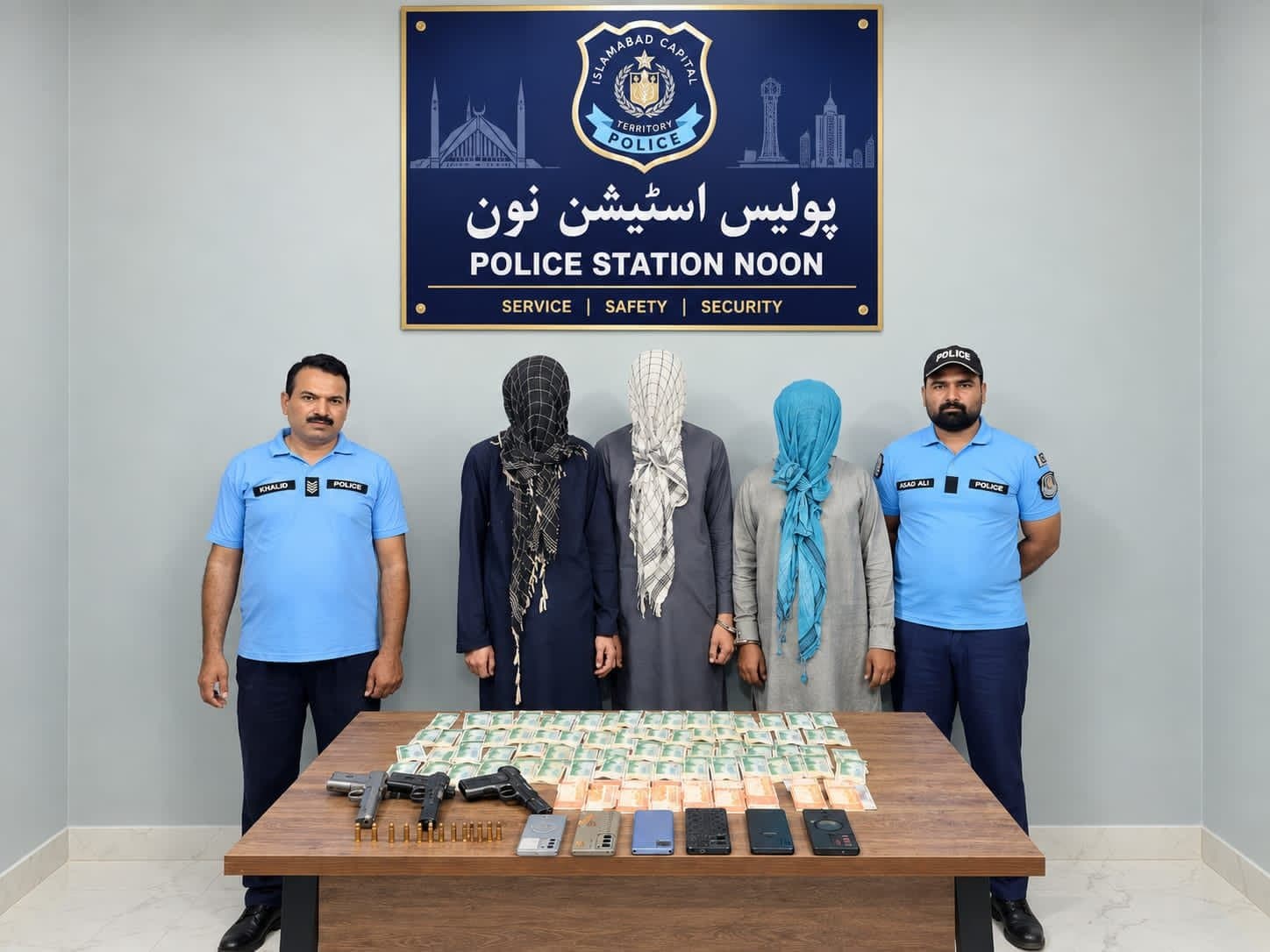 Police Bust Kohati Gang, Arrest Three for Dacoity and Street Robbery