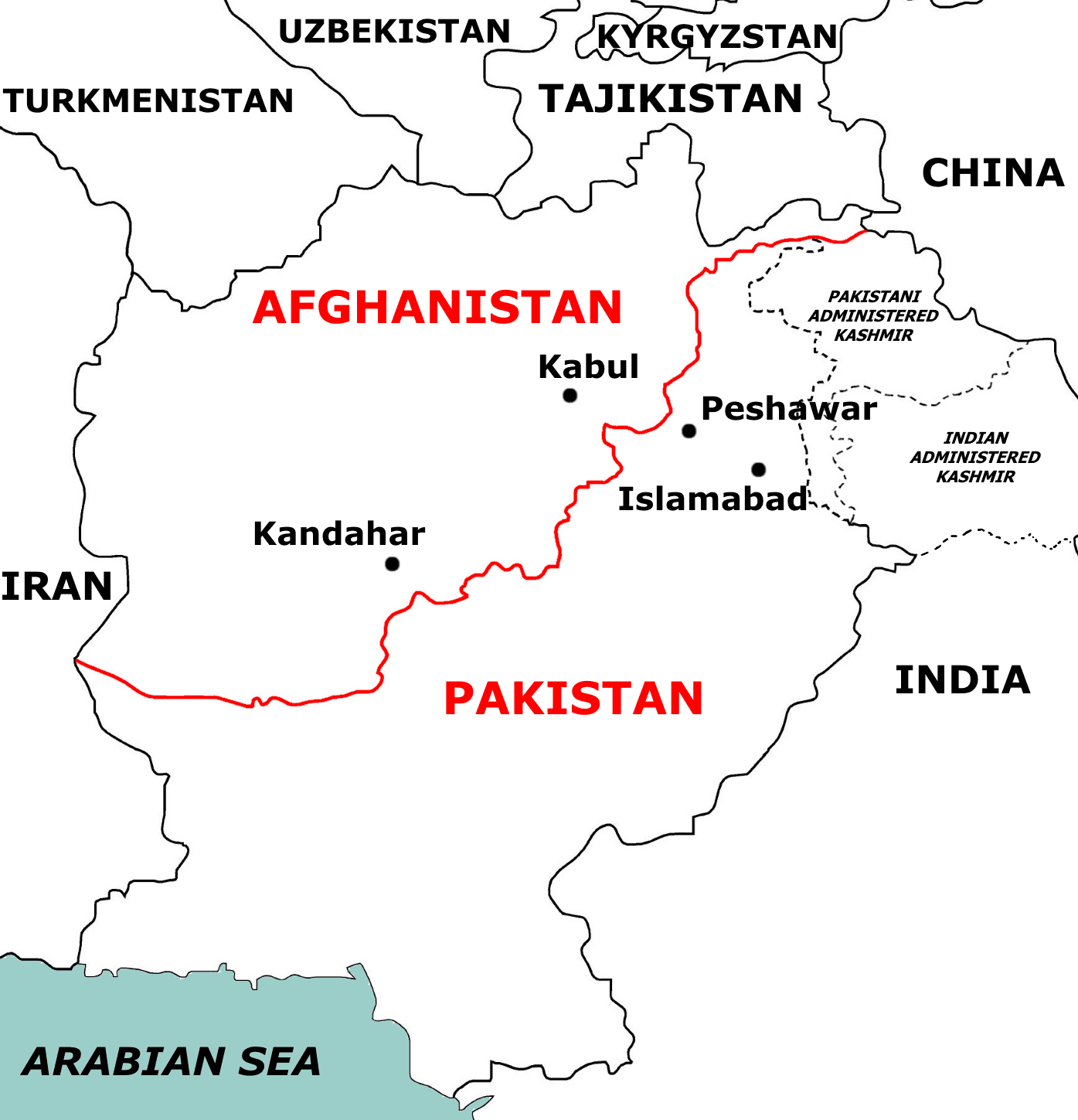 Security Forces Thwart Infiltration Attempt Along Pak-Afghan Border