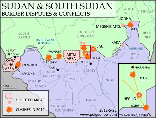 Deadly Clashes Erupt Along Sudan-South Sudan Border, Killing at Least 26