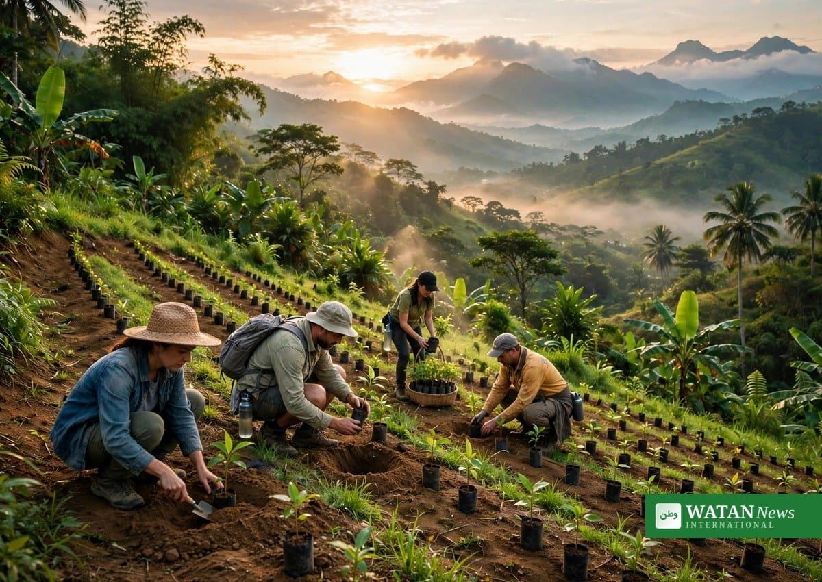 GCash and Aboitiz launch Balamban drive for one million trees in Cebu