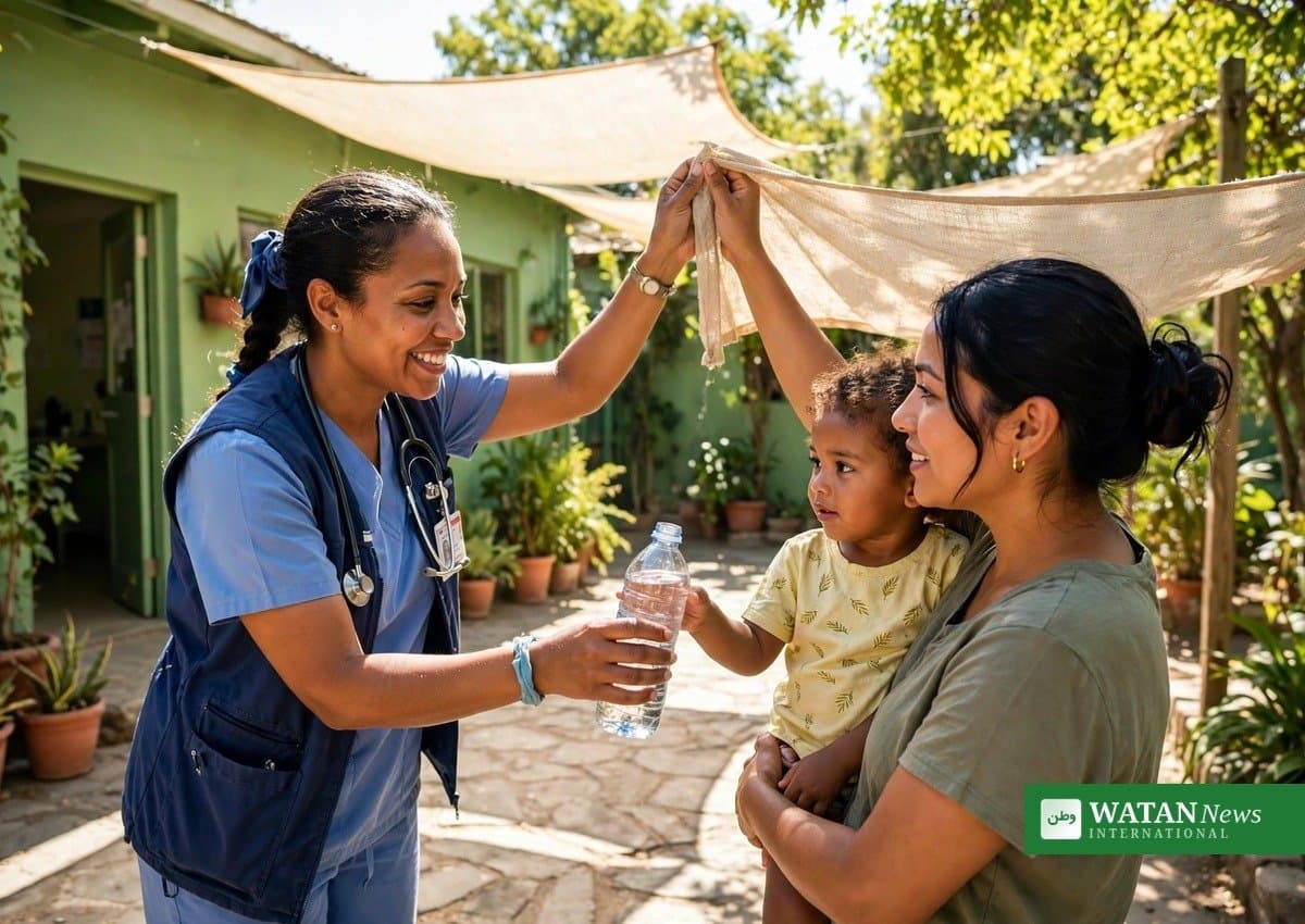 UN Launches First Heat Health Indicators to Protect Mothers and Young Children