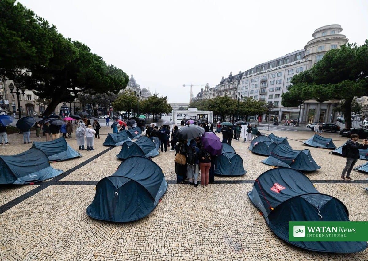 Portuguese Police Clear Housing Protest Camps in Lisbon and Porto, Arresting 55