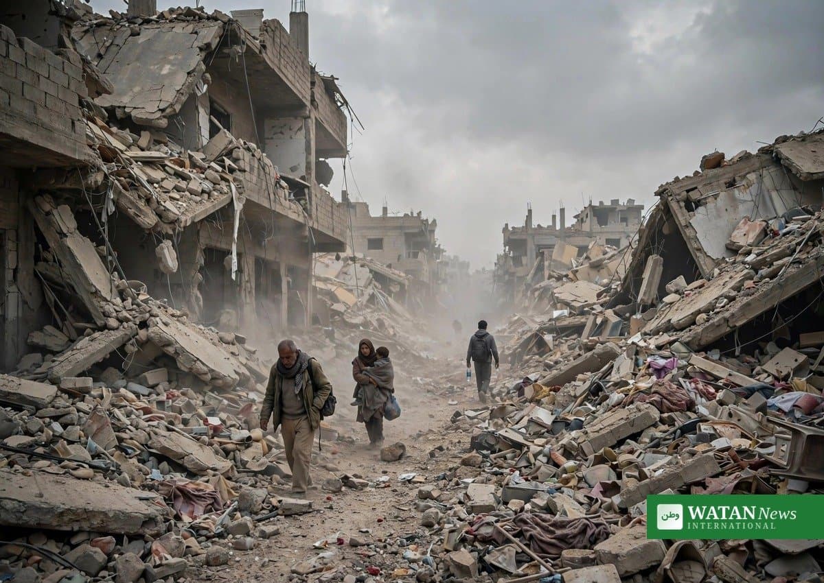 غزہ کی جنگی صورتحال: فلسطینی بیماری، مایوسی اور تباہی کے عالم میں