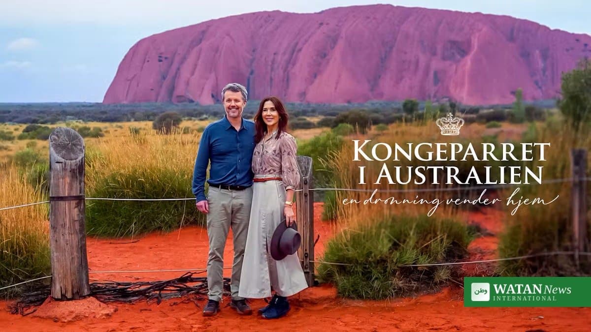 Kongeparret mindes dronning Marys afdøde far i Australien