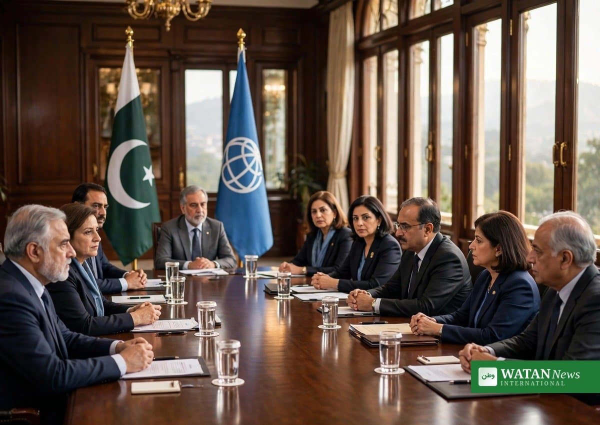 Pakistan Finance Minister Meets World Bank Delegation on Economic Strategy