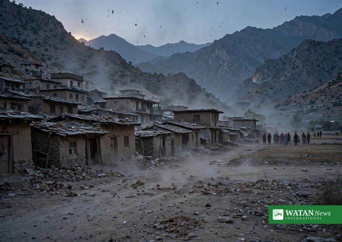 بلوچستان میں 5.9 شدت کا زلزلہ — کوئٹہ سمیت متعدد اضلاع میں جھٹکے، کوئی نقصان کی اطلاع نہیں
