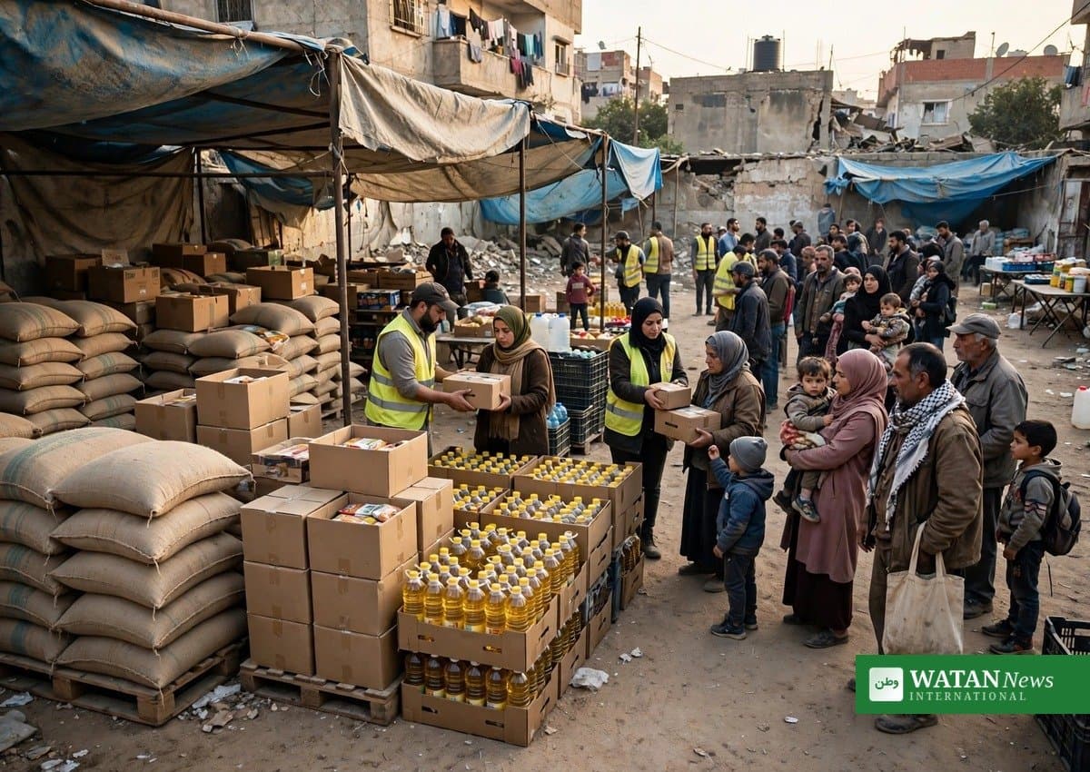 WFP Cuts Food Aid for 500,000 Palestinians in Gaza Amid Funding Crisis